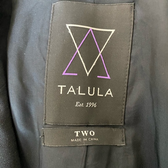 Aritzia Talula Boyfriend Wool Blazer - Charcoal Grey - Picture 4 of 4